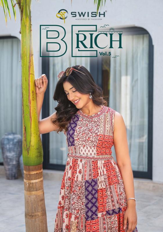 SWISH BE RICH 5 Kurti Wholesale catalog