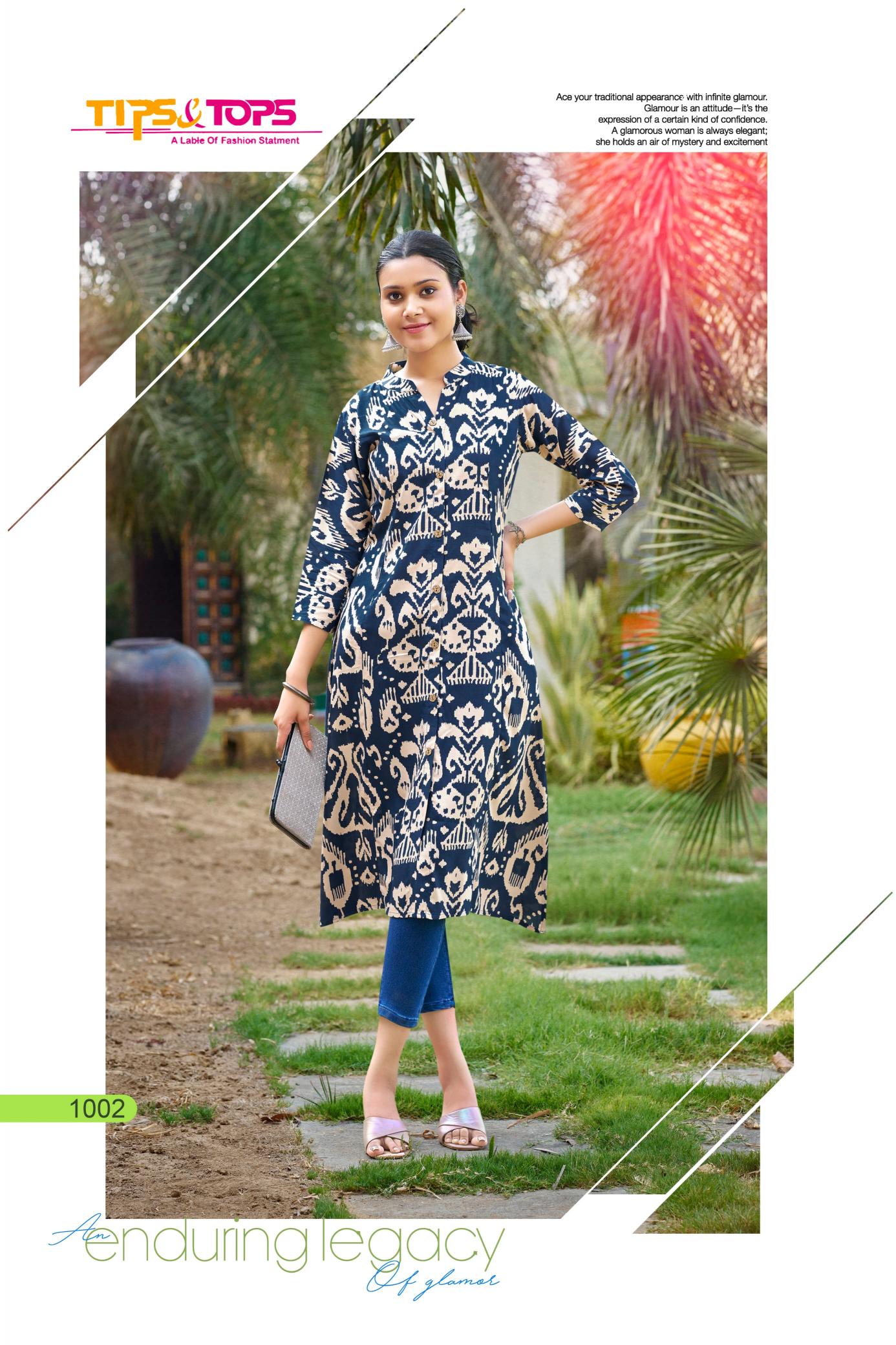 TIPS & TOPS MIMI Vol 02 Kurti Wholesale catalog