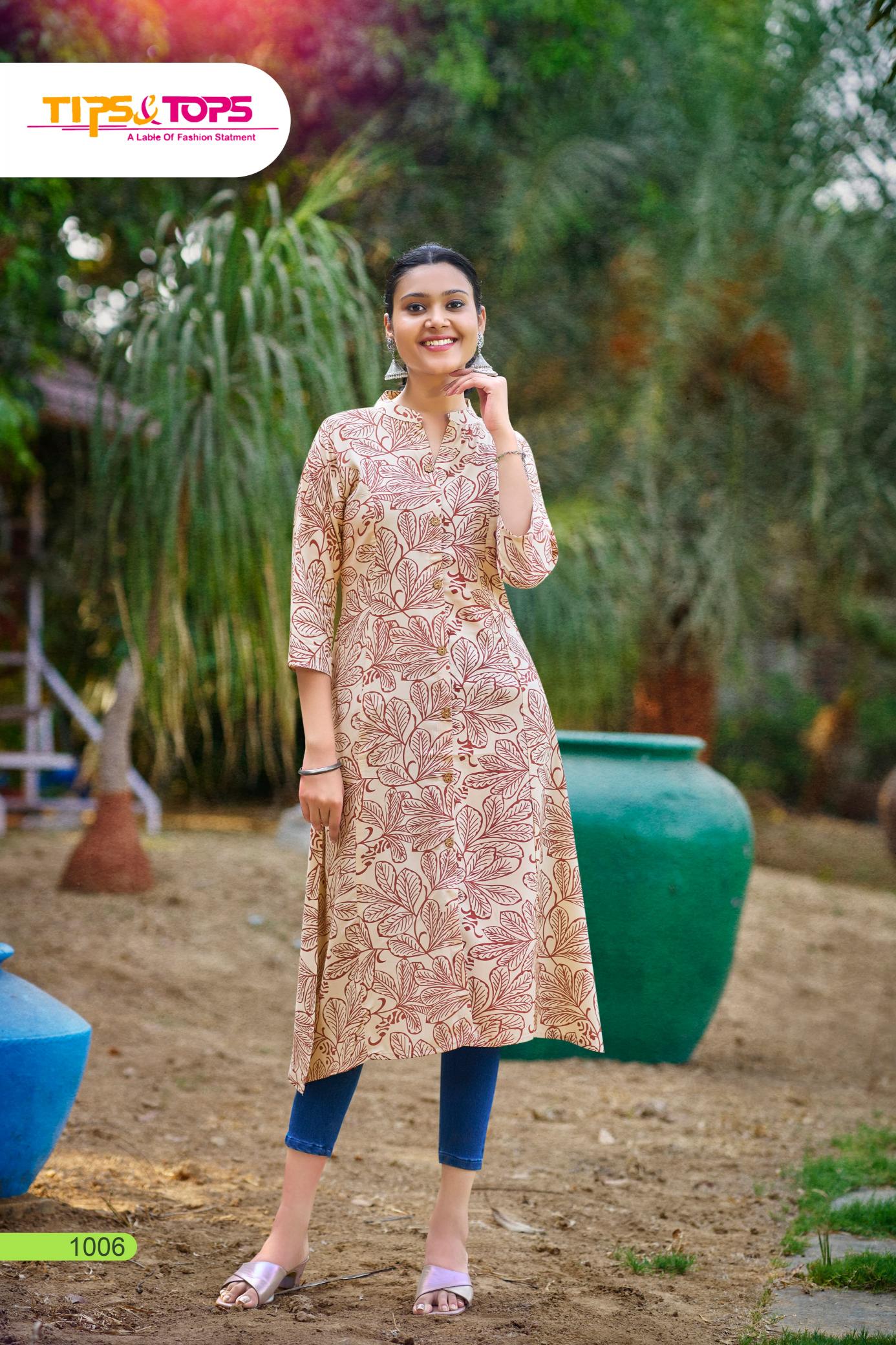 TIPS & TOPS MIMI Vol 02 Kurti Wholesale catalog