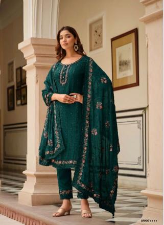 Vouch Nooreh Chinon Embroidered Salwar Kameez Wholesale catalog