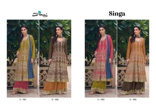 Your choice Singha Salwar Kameez Wholesale catalog