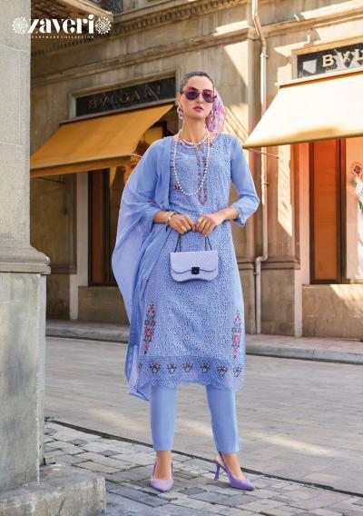 Zaveri presents MARUEL Salwar Kameez Wholesale catalog