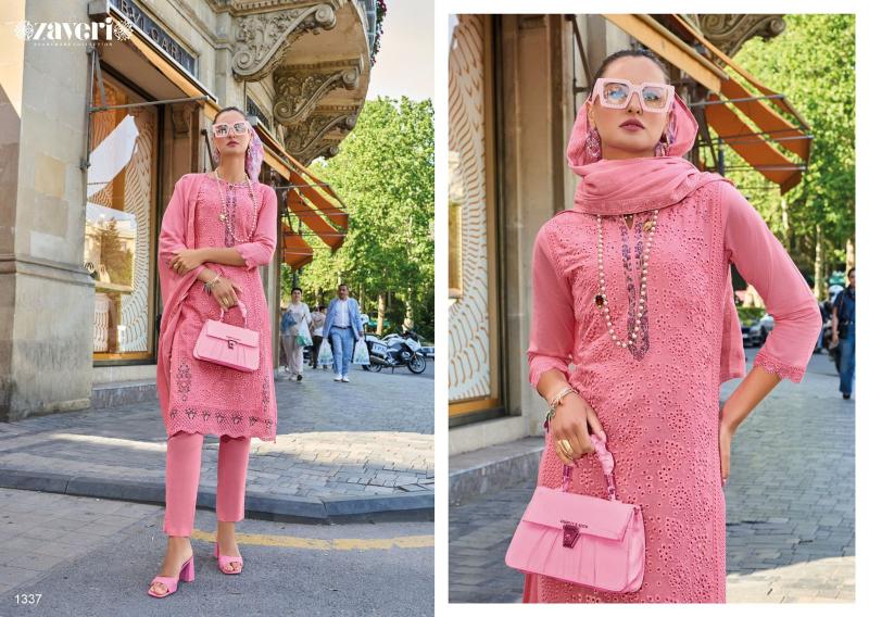 Zaveri presents MARUEL Salwar Kameez Wholesale catalog