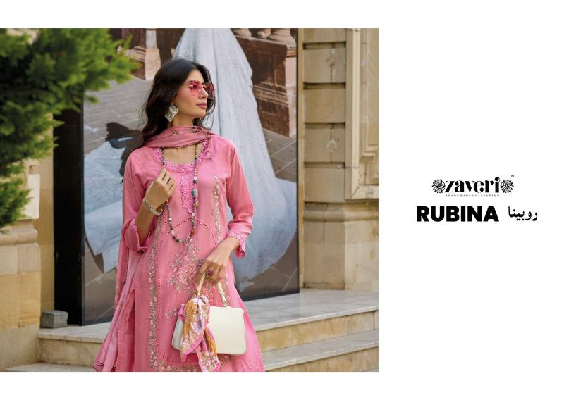 Zaveri presents RUBINA Salwar Kameez Wholesale catalog