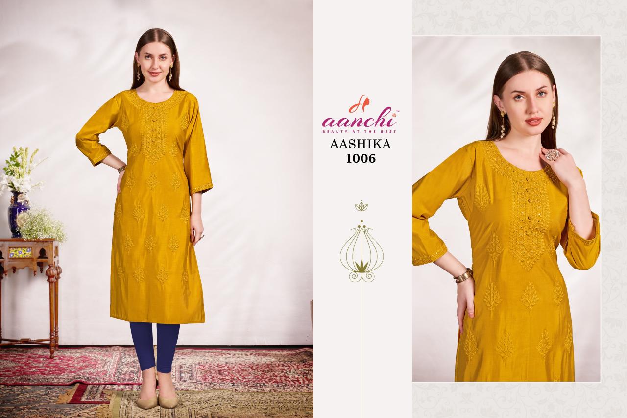 Aanchi AASHIKA KURTI wholesale catalog