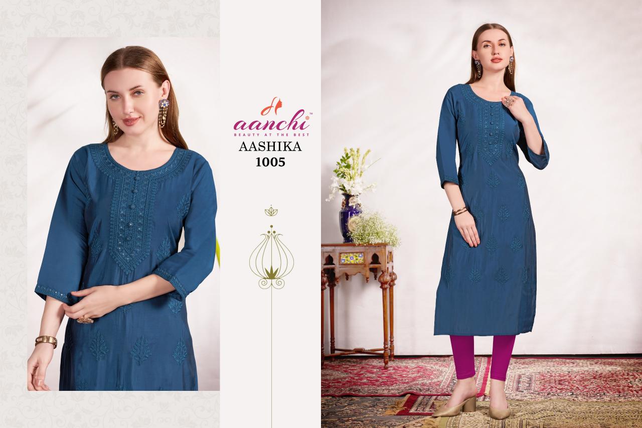 Aanchi AASHIKA KURTI wholesale catalog