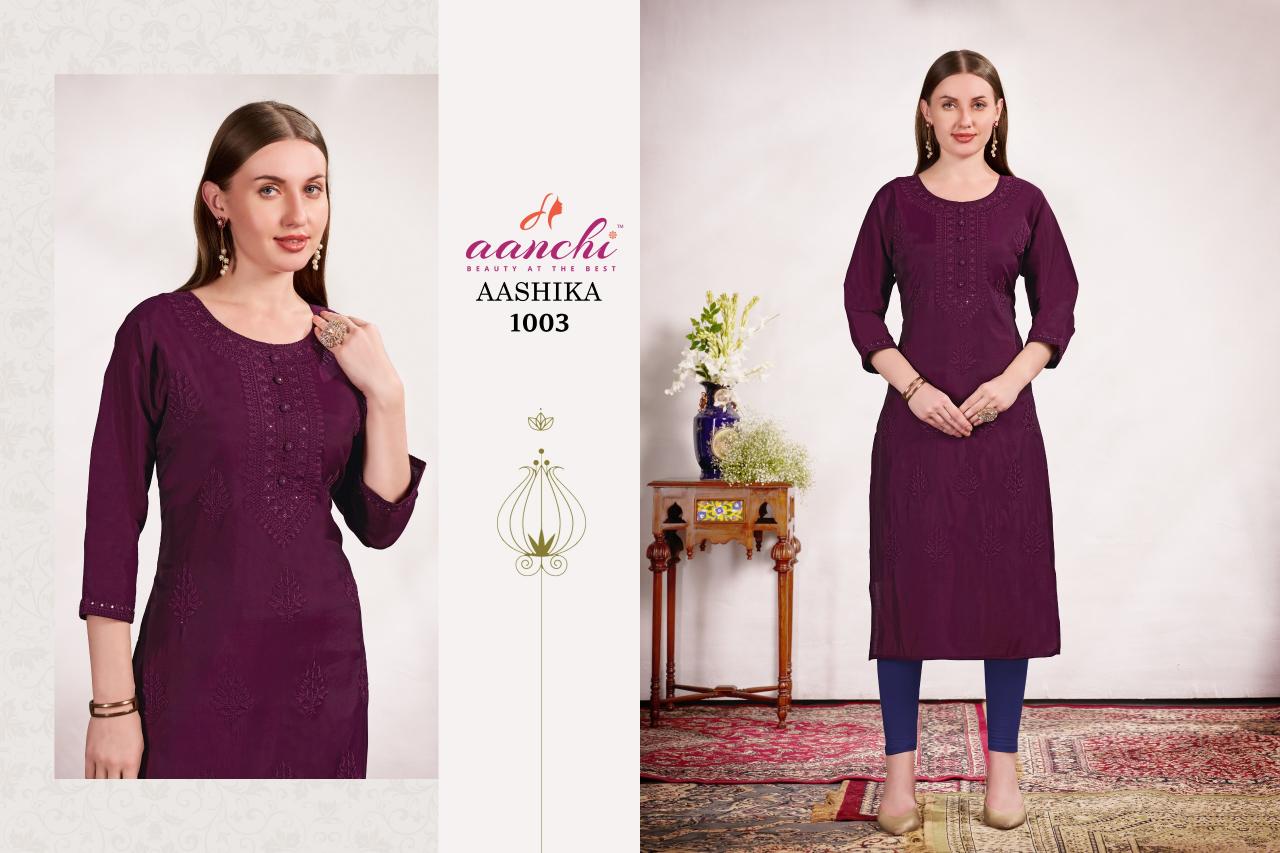 Aanchi AASHIKA KURTI wholesale catalog