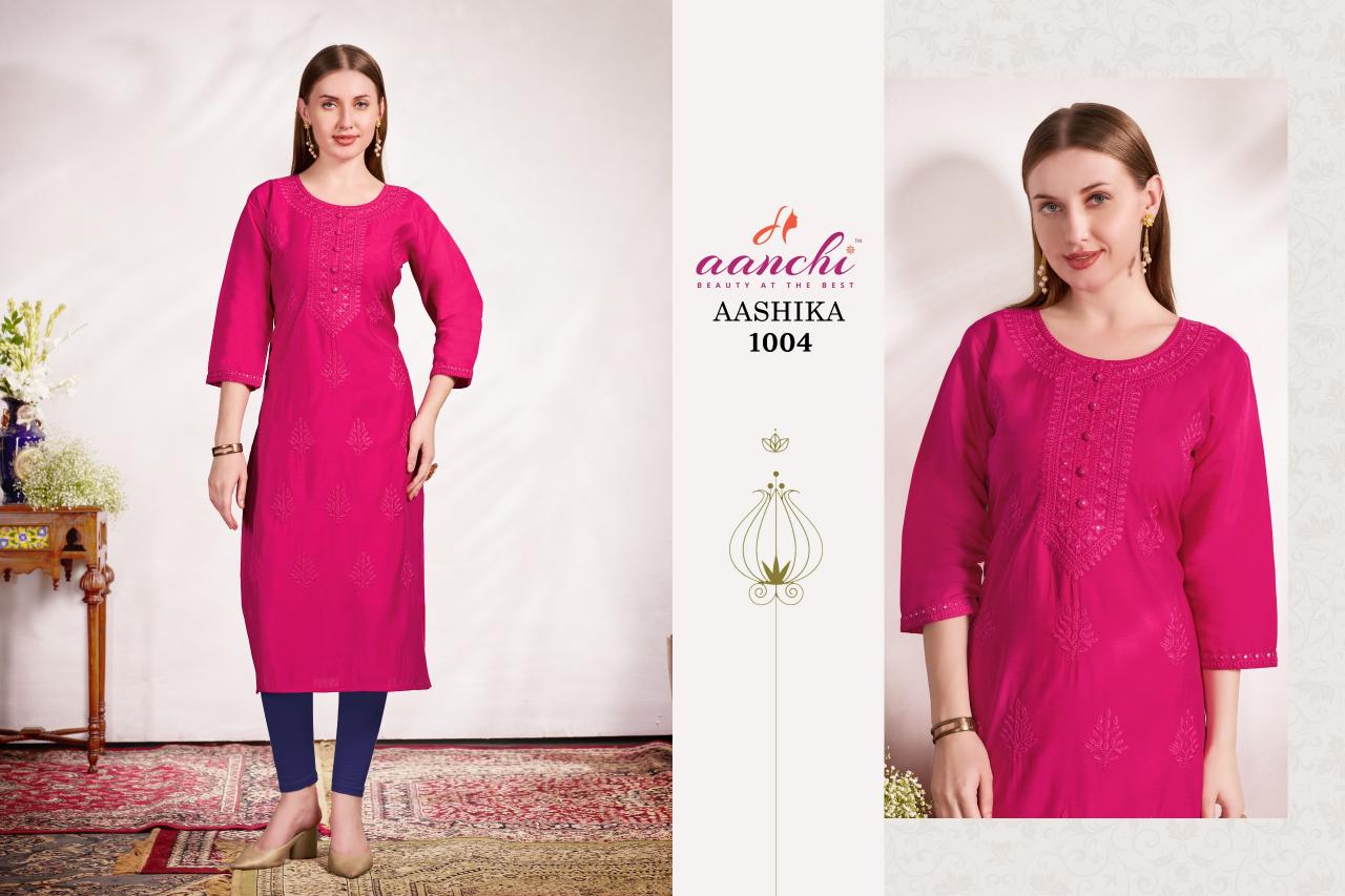 Aanchi AASHIKA KURTI wholesale catalog
