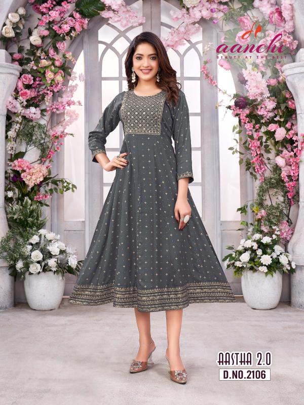 Aanchi AASTHA-2.0 KURTI wholesale catalog