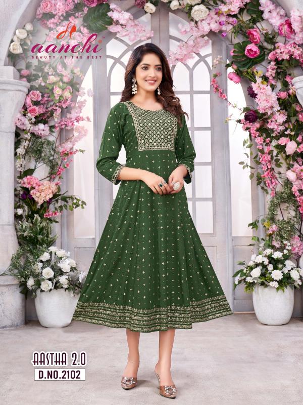 Aanchi AASTHA-2.0 KURTI wholesale catalog
