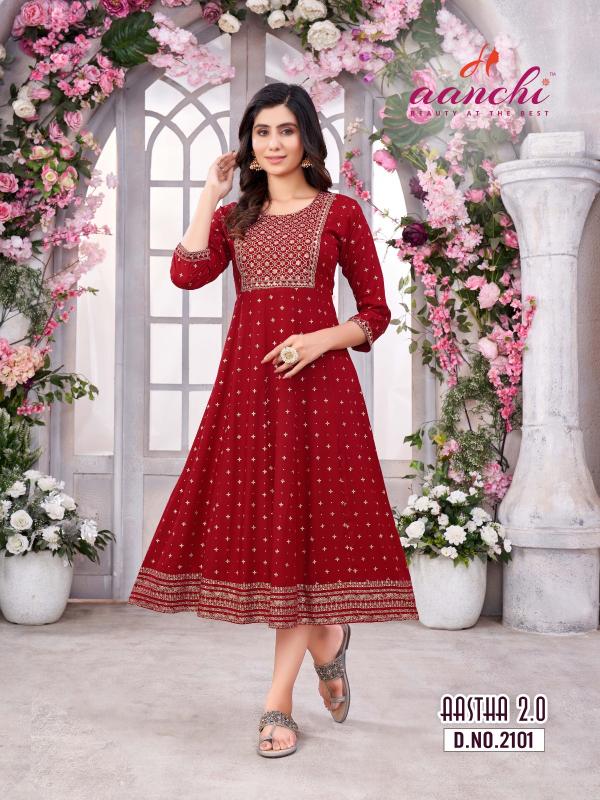 Aanchi AASTHA-2.0 KURTI wholesale catalog