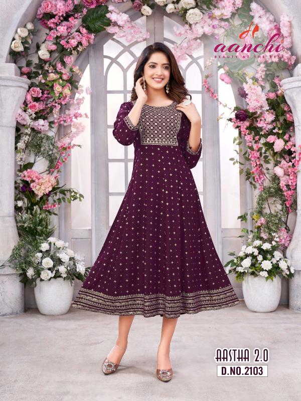 Aanchi AASTHA-2.0 KURTI wholesale catalog