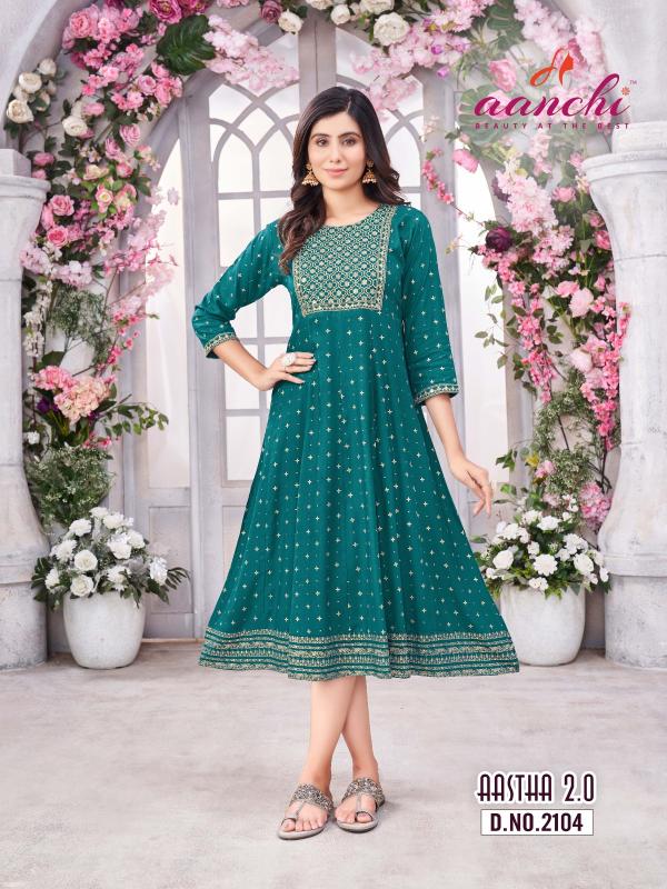 Aanchi AASTHA-2.0 KURTI wholesale catalog