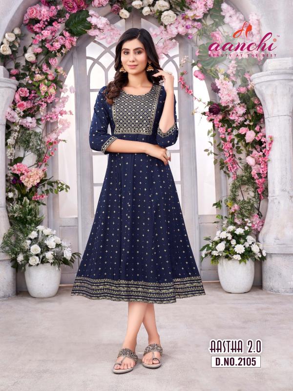 Aanchi AASTHA-2.0 KURTI wholesale catalog