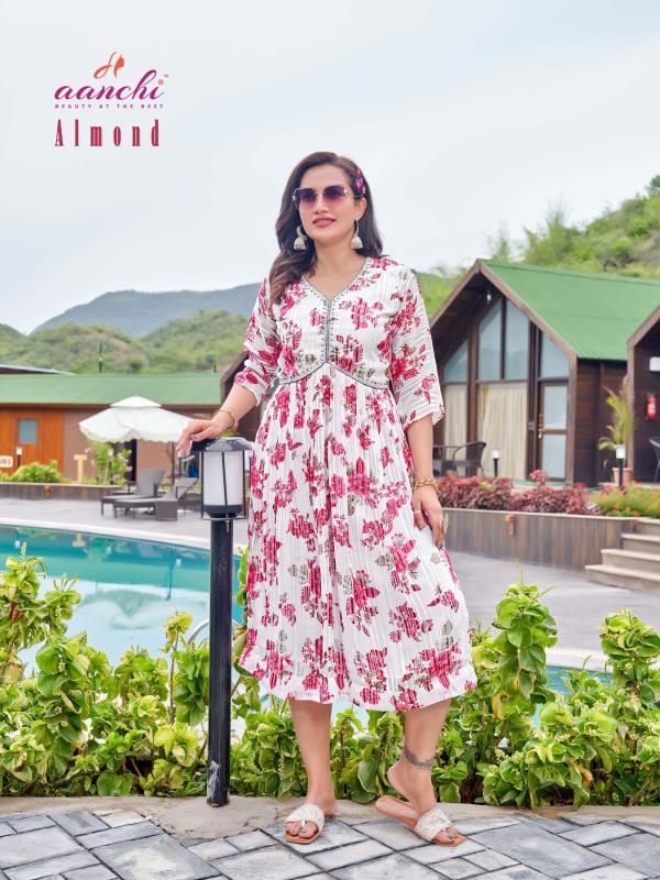 Aanchi ALMOND KURTI wholesale catalog