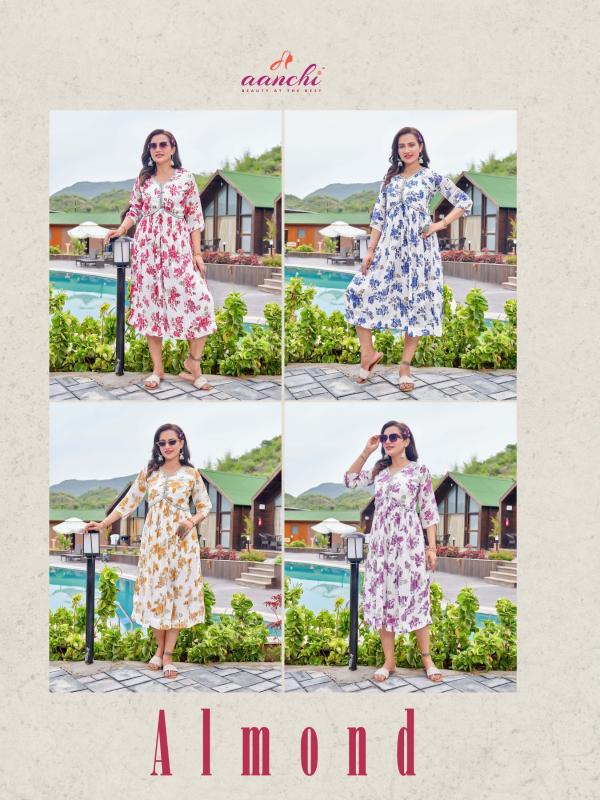 Aanchi ALMOND KURTI wholesale catalog
