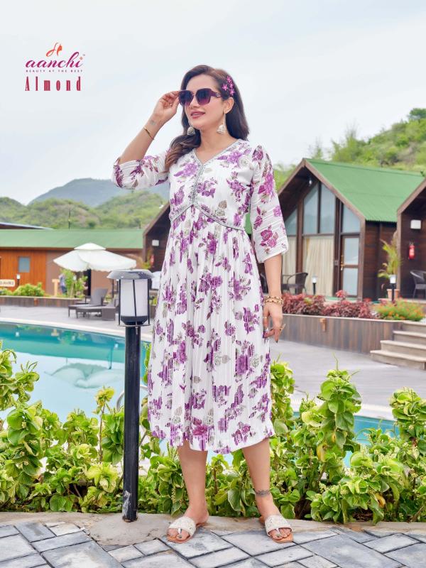 Aanchi ALMOND KURTI wholesale catalog