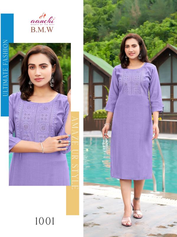 Aanchi B.M.W KURTI wholesale catalog