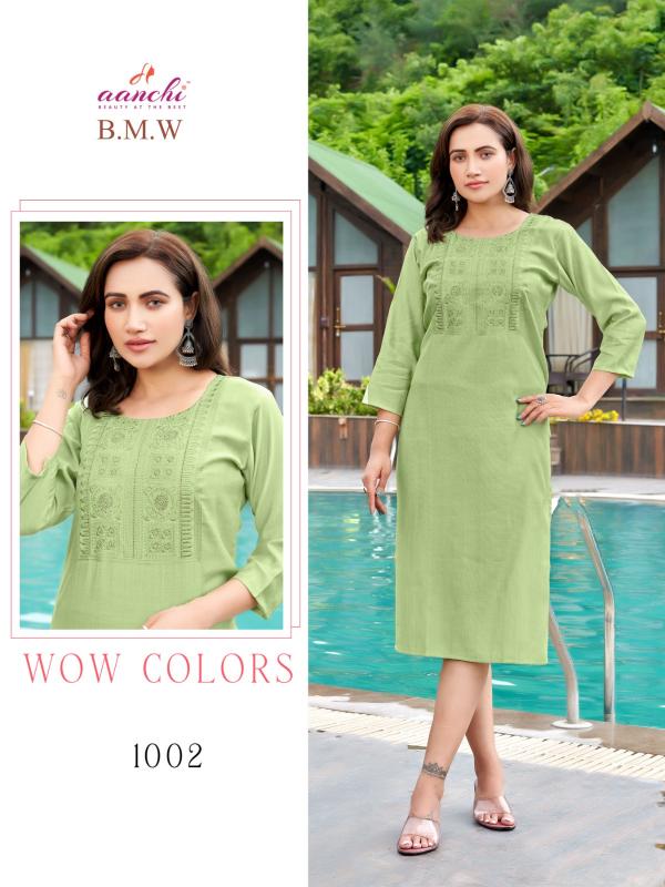 Aanchi B.M.W KURTI wholesale catalog