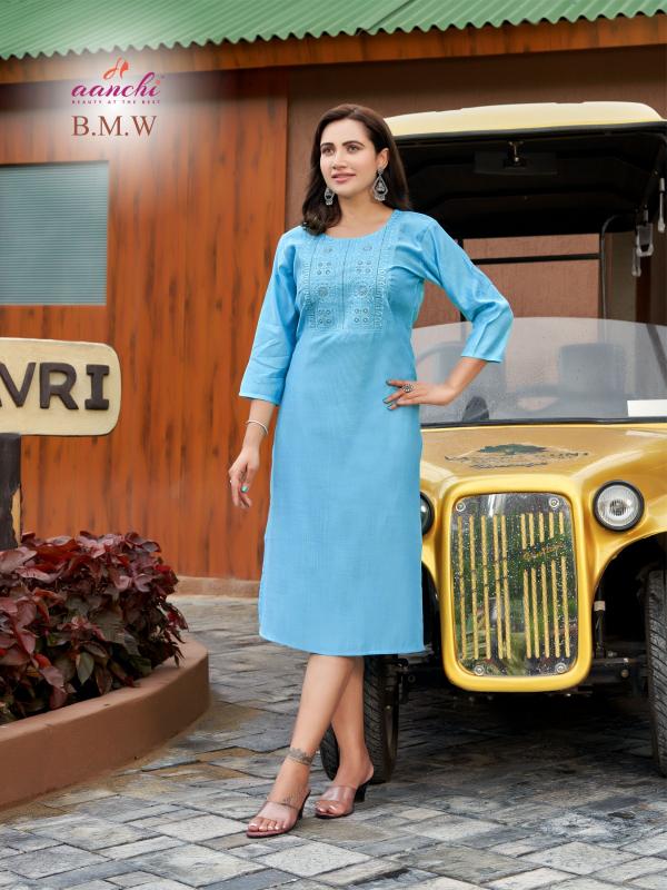 Aanchi B.M.W KURTI wholesale catalog