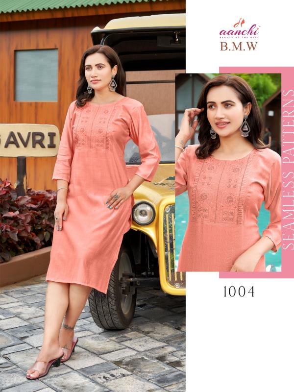 Aanchi B.M.W KURTI wholesale catalog