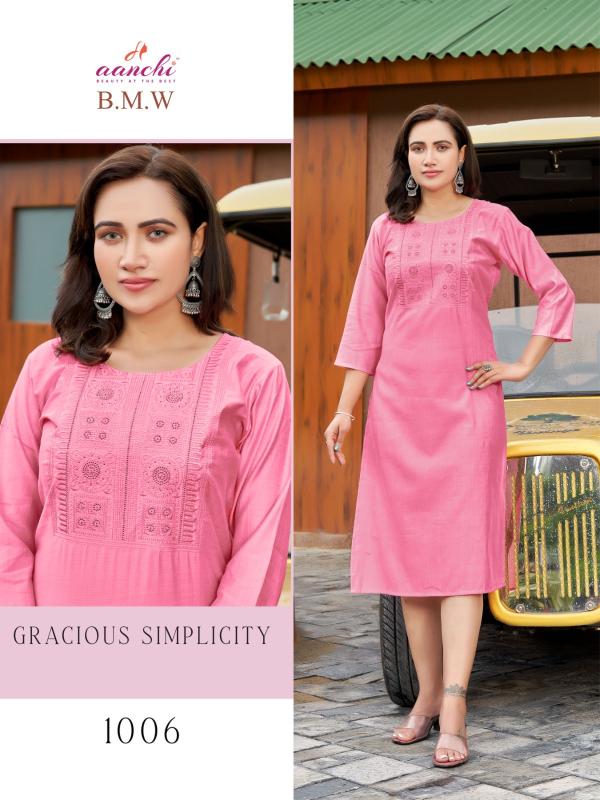 Aanchi B.M.W KURTI wholesale catalog