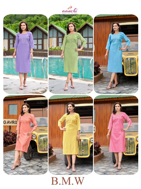 Aanchi B.M.W KURTI wholesale catalog