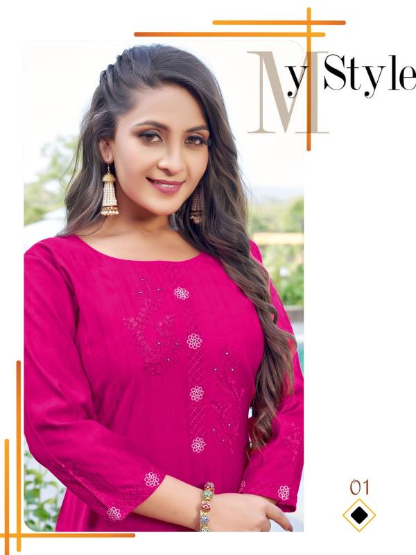 Aanchi DIAMOND Kurti Wholesale catalog