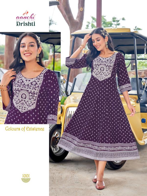 Aanchi DRISHTI Kurti Wholesale catalog