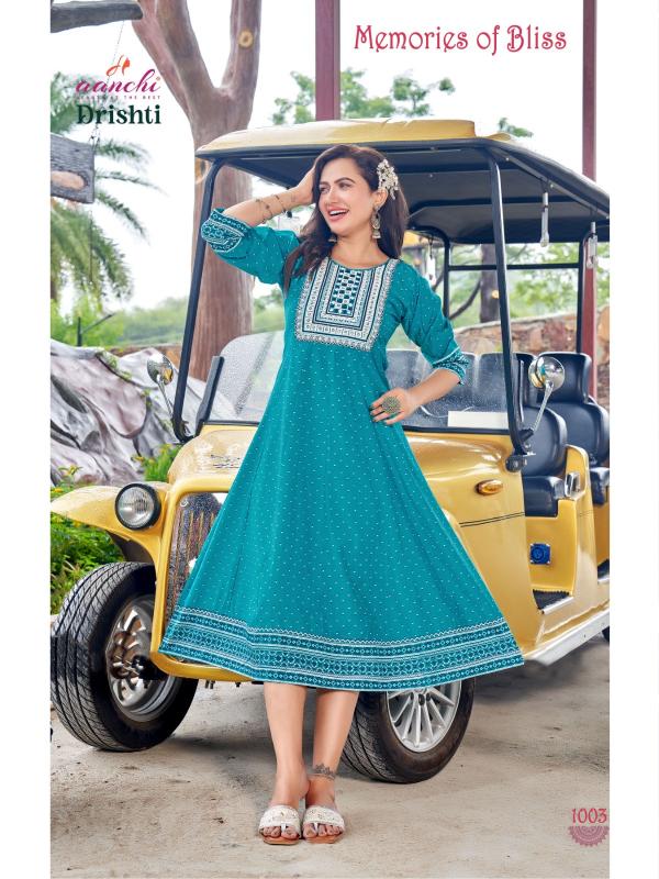 Aanchi DRISHTI Kurti Wholesale catalog