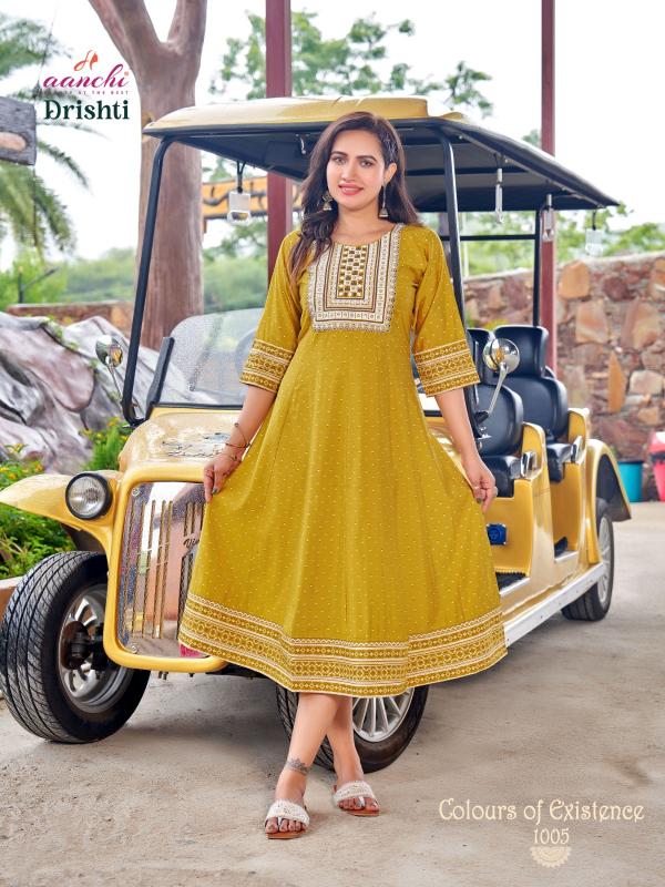 Aanchi DRISHTI Kurti Wholesale catalog
