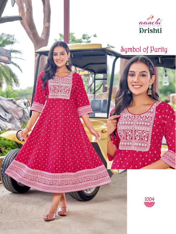 Aanchi DRISHTI Kurti Wholesale catalog
