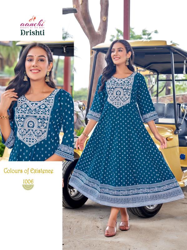 Aanchi DRISHTI Kurti Wholesale catalog