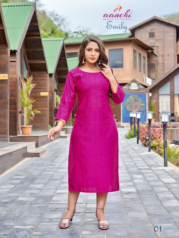 Aanchi EMILY Kurti Wholesale catalog