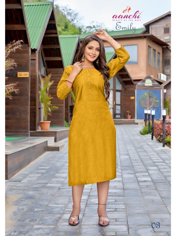 Aanchi EMILY Kurti Wholesale catalog