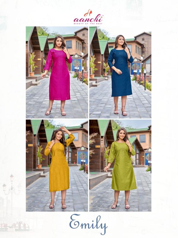 Aanchi EMILY Kurti Wholesale catalog
