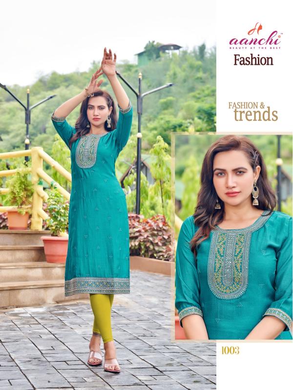 Aanchi FASHION kurti wholesale catalog