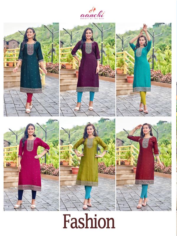 Aanchi FASHION kurti wholesale catalog