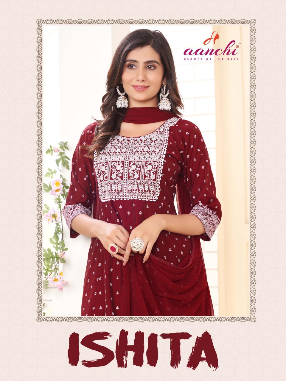 Aanchi ISHITA Kurti Wholesale catalog
