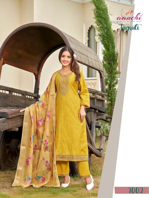 Aanchi JAGRUTI KURTI Wholesale catalog