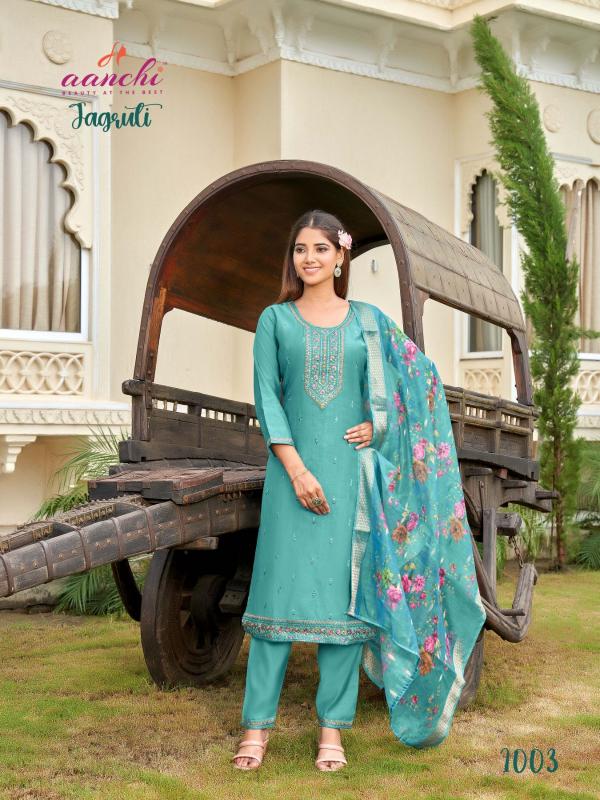 Aanchi JAGRUTI KURTI Wholesale catalog