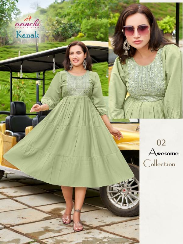 Aanchi KANAK kurti wholesale catalog