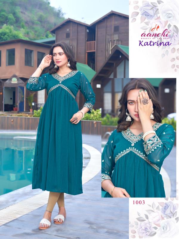 Aanchi KATRINA Kurti Wholesale catalog