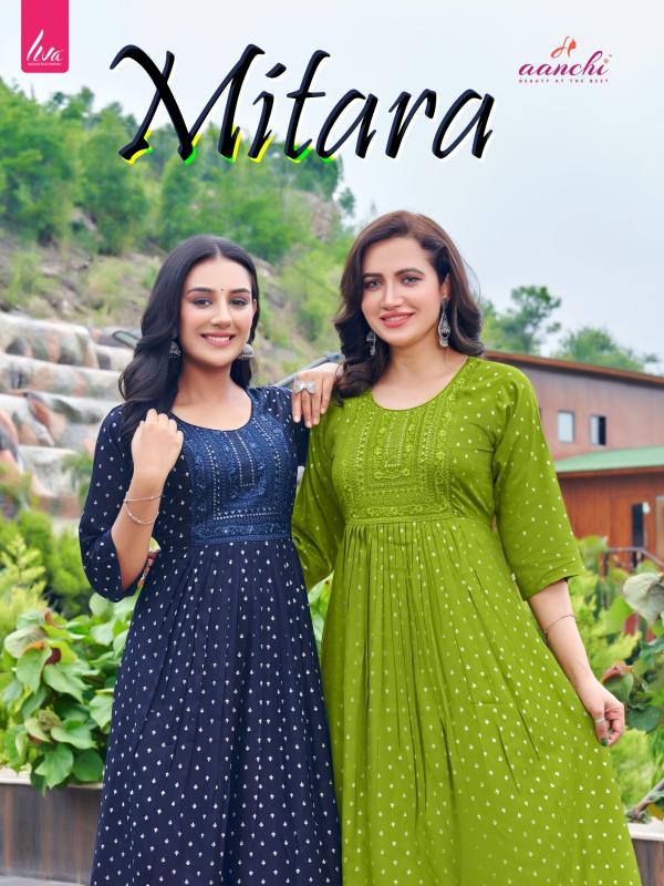 Aanchi MITARA Kurti Wholesale catalog