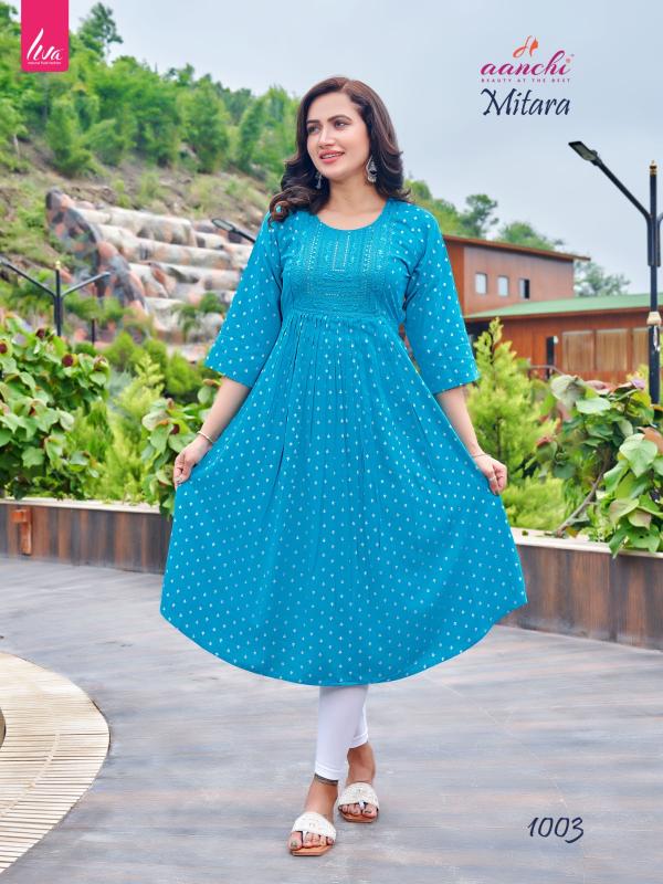 Aanchi MITARA Kurti Wholesale catalog