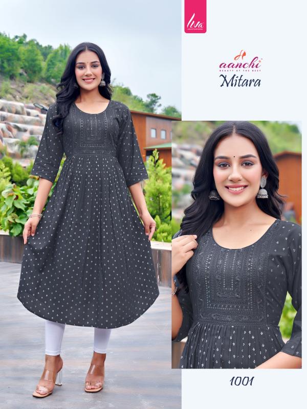Aanchi MITARA Kurti Wholesale catalog