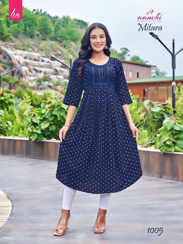 Aanchi MITARA Kurti Wholesale catalog