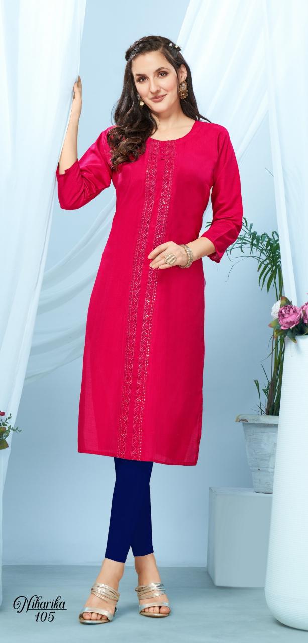 Aanchi NIHARIKA KURTI Wholesale catalog