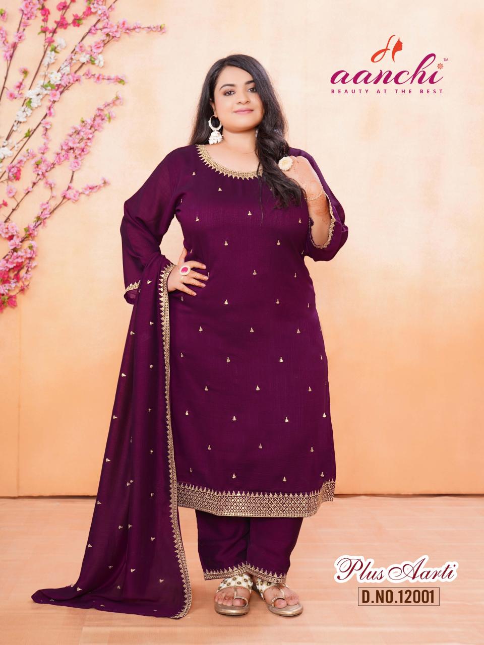 Aanchi PLUS AARTI KURTI wholesale catalog