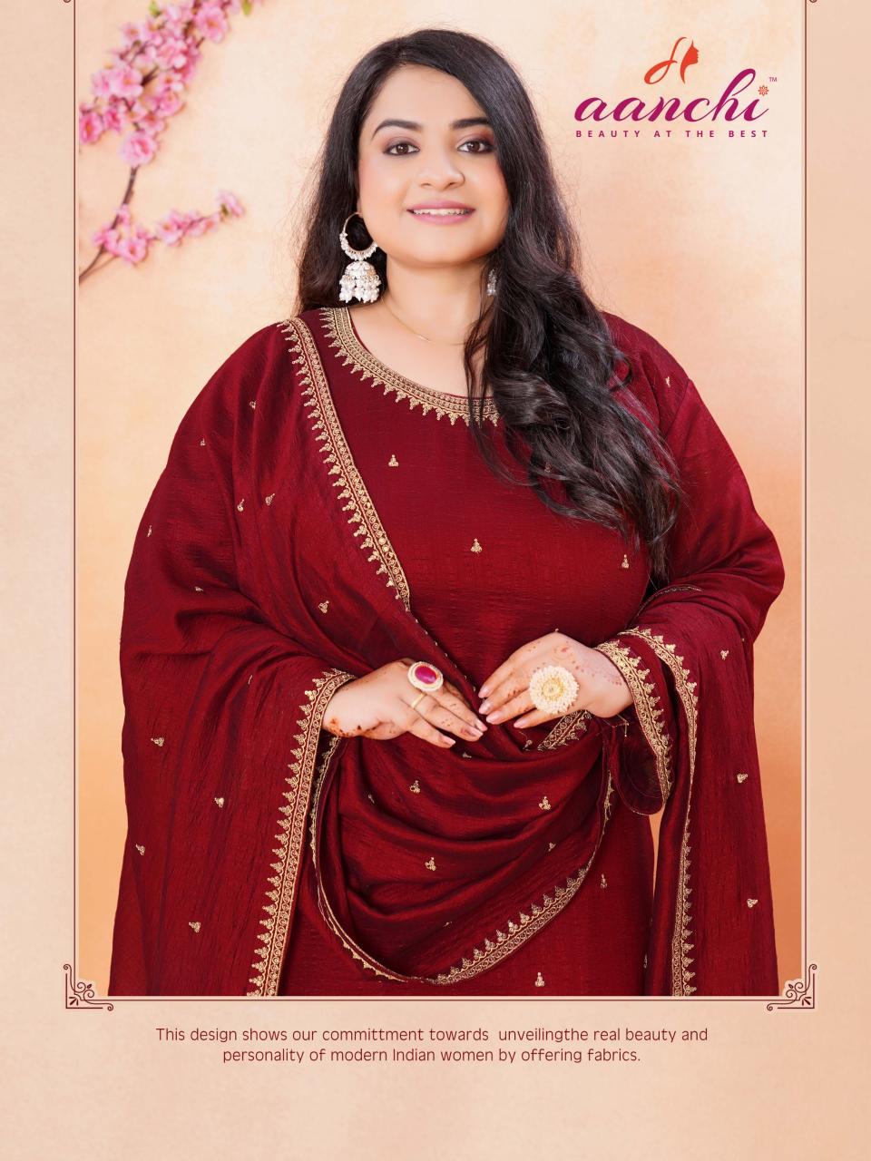 Aanchi PLUS AARTI KURTI wholesale catalog